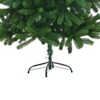Vidaxl Pre-Lit Artificial Christmas Tree With Decorative Ball Set - Lifelike Green Pe Branches And Energy-Efficient Led Lights - 70.9"
