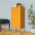 vidaXL Storage Cabinet Mustard Yellow 16.7x13.8x40 Steel