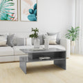 vidaXL Coffee Table Concrete Gray 35.4x23.6x16.7 Engineered Wood