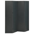 vidaXL 4-Panel Room Divider Anthracite 63x70.9 Steel