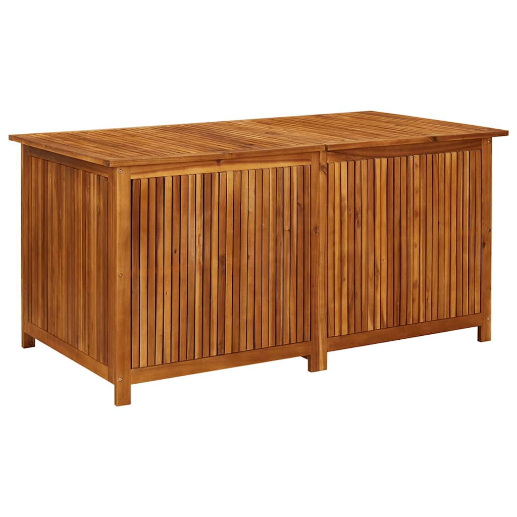 vidaXL Patio Storage Box 59.1x31.5x29.5 Solid Acacia Wood