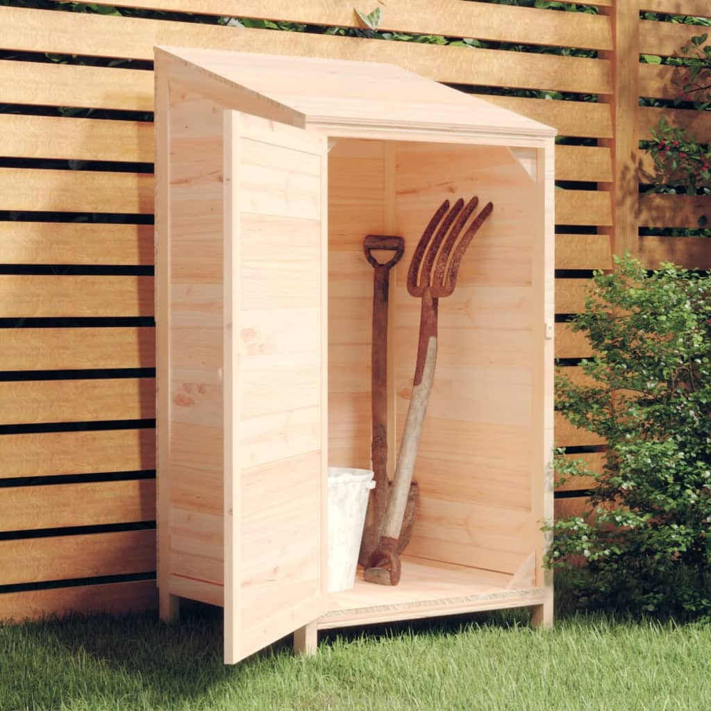 vidaXL Garden Shed 21.7x20.5x44.1 Solid Wood Fir