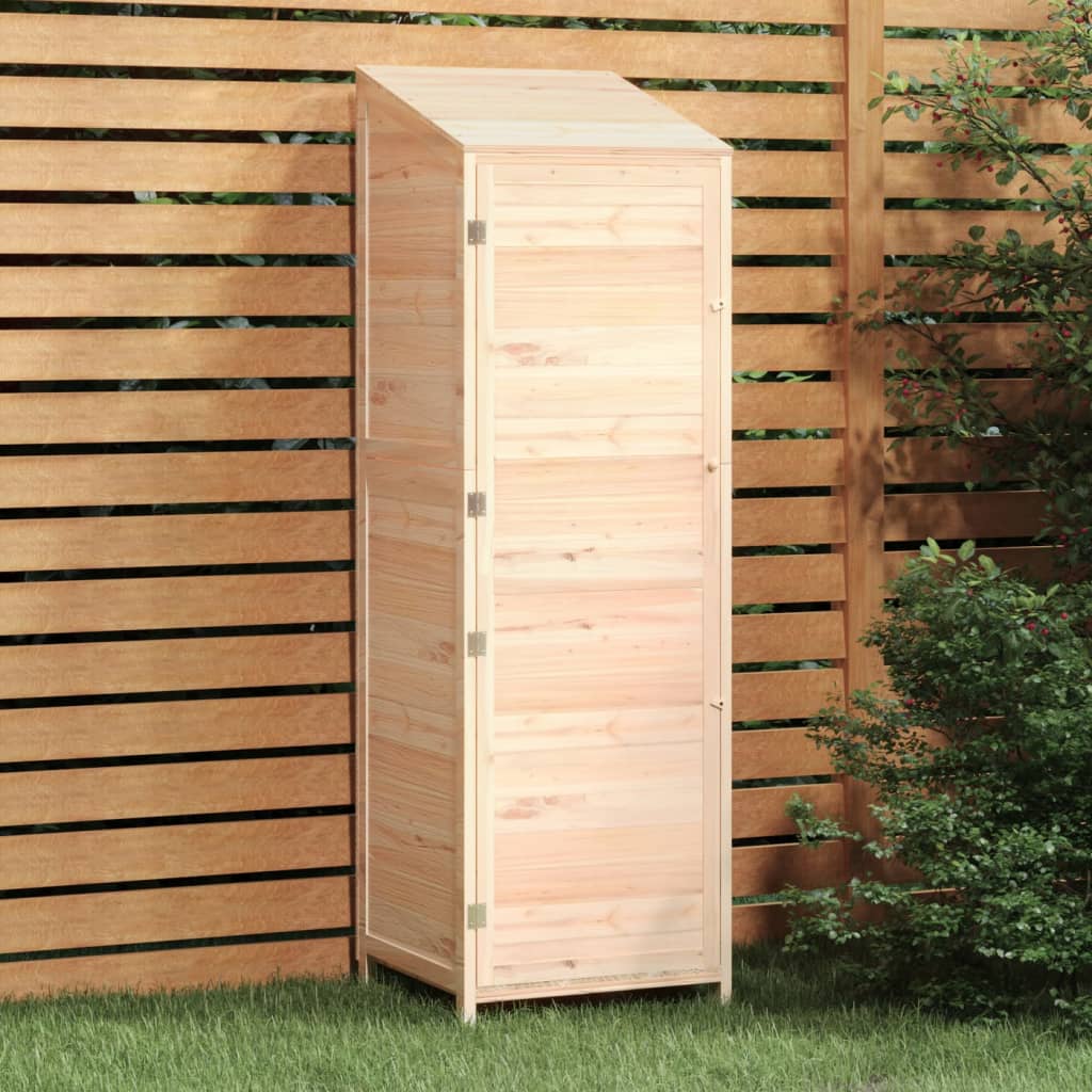 vidaXL Garden Shed 21.7x20.5x68.7 Solid Wood Fir