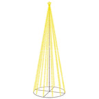 Vidaxl Christmas Cone Tree Warm White 732 Leds 63"X196.9"