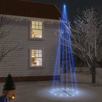 Vidaxl Christmas Cone Tree Blue 1134 Leds 90.6"X315"
