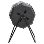 Garden Compost Bin Black 28.7"X25.2"X37.4" 42.3 Gal Vidaxl Vidaxl