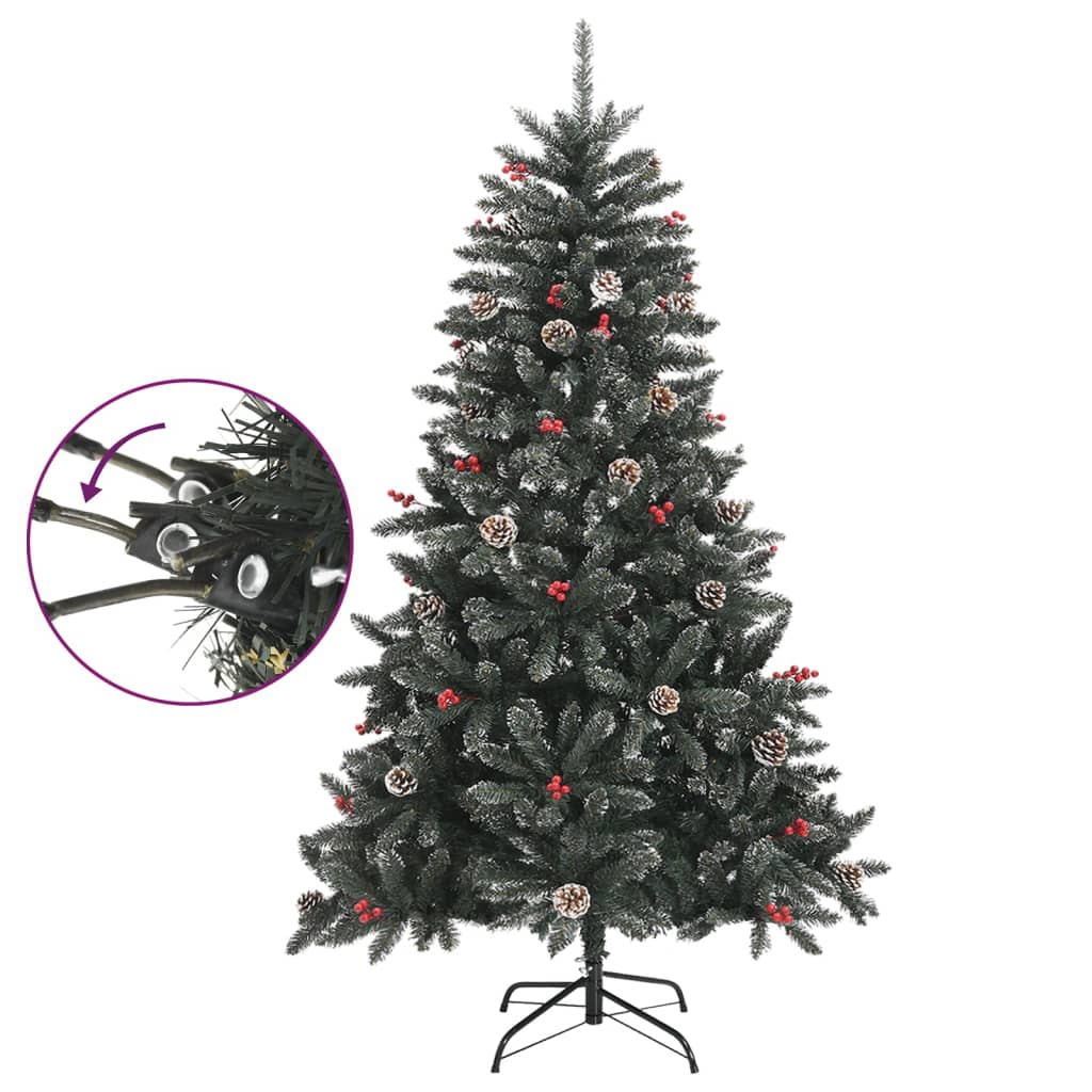 Vidaxl Artificial Christmas Tree With Stand Green 47.2" Pvc
