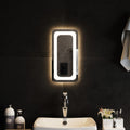 vidaXL LED Bathroom Mirror 20x40 cm