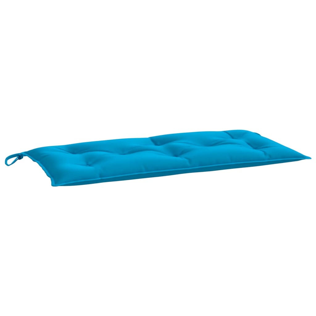 vidaXL Garden Bench Cushion Light Blue 39.4x19.7x2.8 Oxford Fabric
