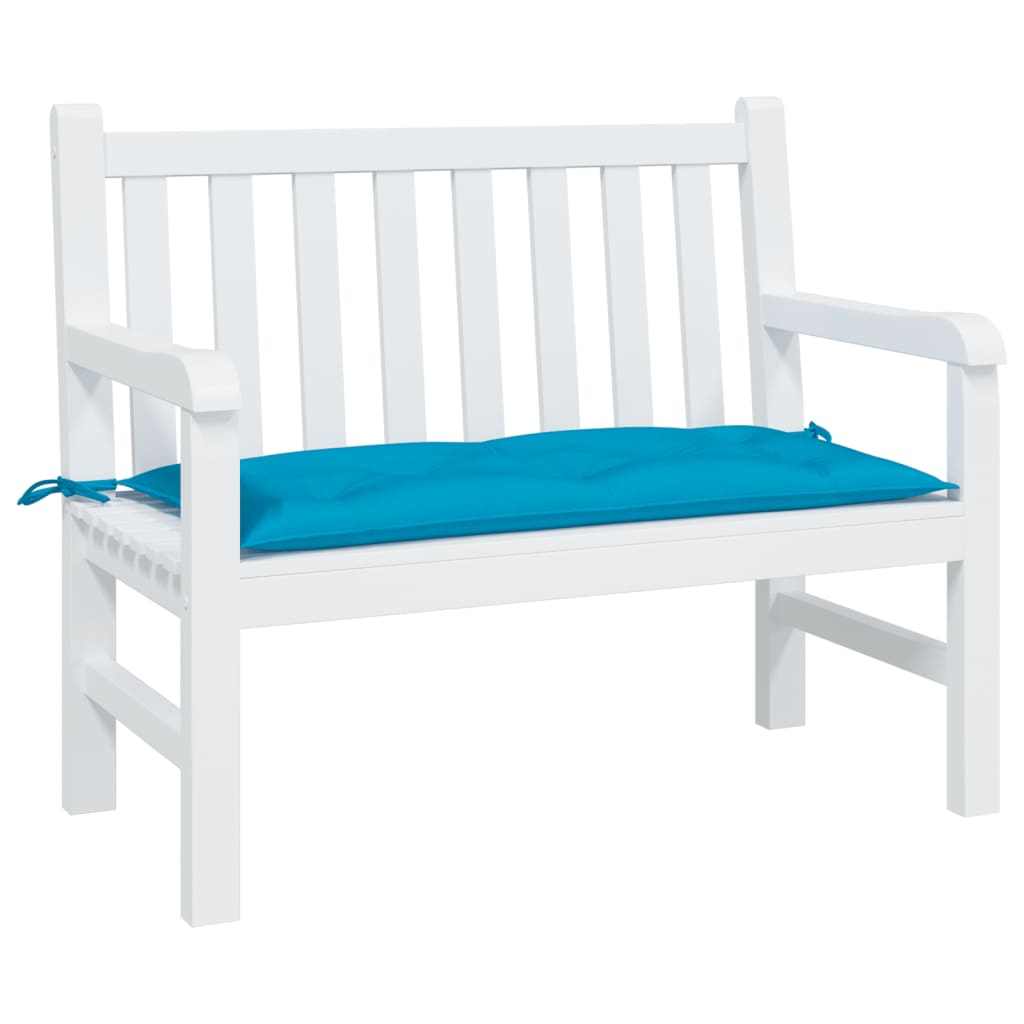 vidaXL Garden Bench Cushion Light Blue 39.4x19.7x2.8 Oxford Fabric