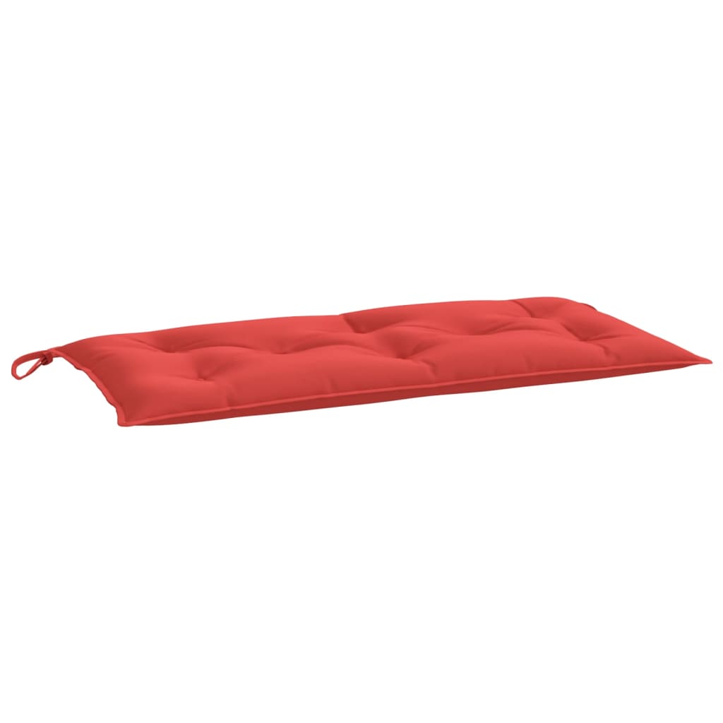 vidaXL Garden Bench Cushion Red 39.4x19.7x2.8 Oxford Fabric
