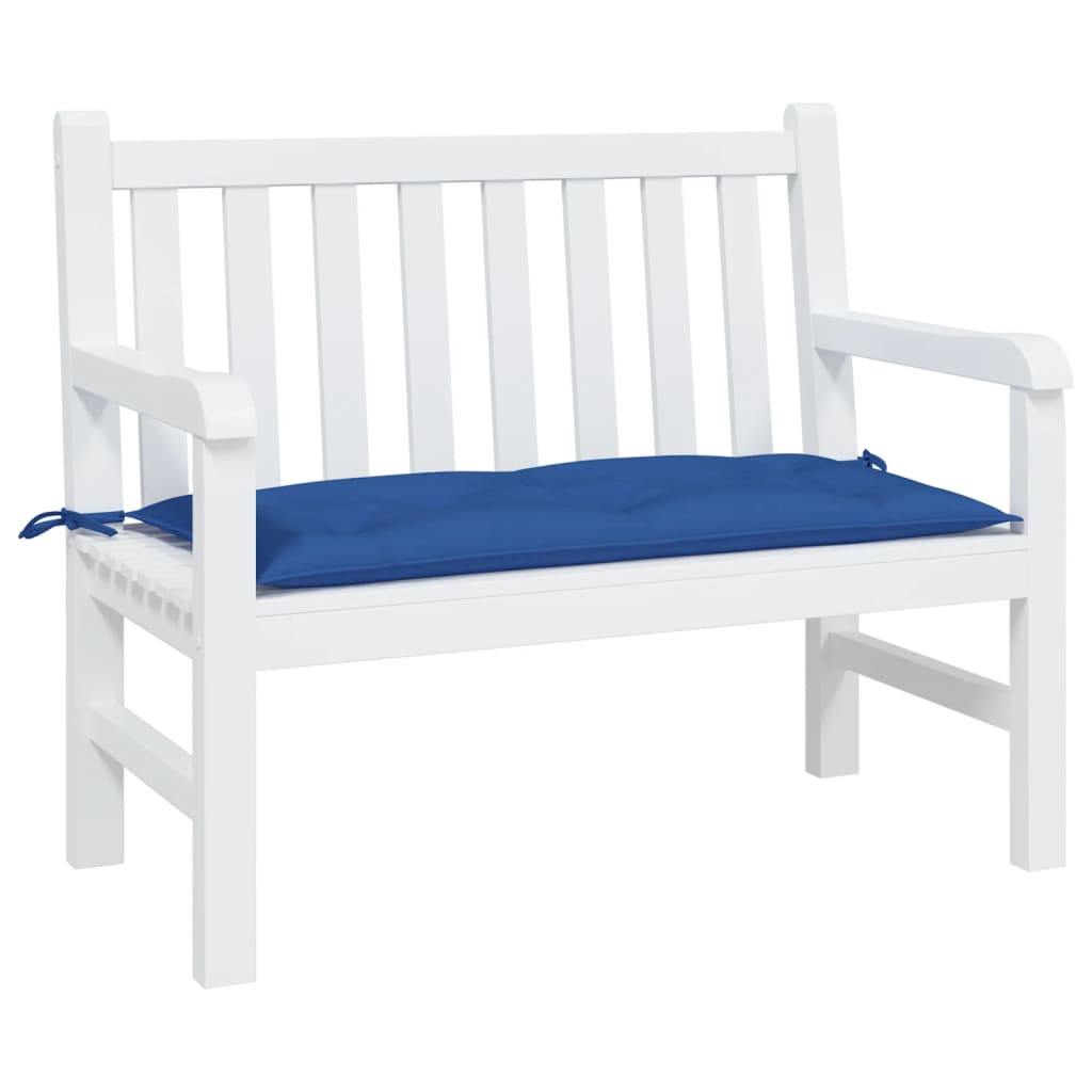 vidaXL Garden Bench Cushion Blue 39.4x19.7x2.8 Oxford Fabric