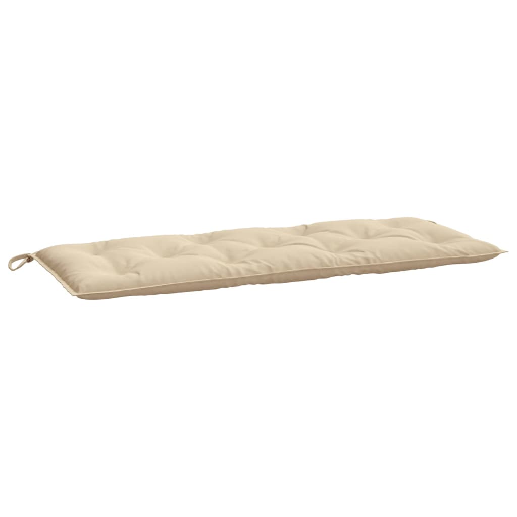 vidaXL Garden Bench Cushion Beige 47.2x19.7x2.8 Oxford Fabric