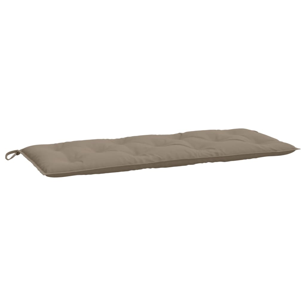 vidaXL Garden Bench Cushion Taupe 47.2x19.7x2.8 Oxford Fabric