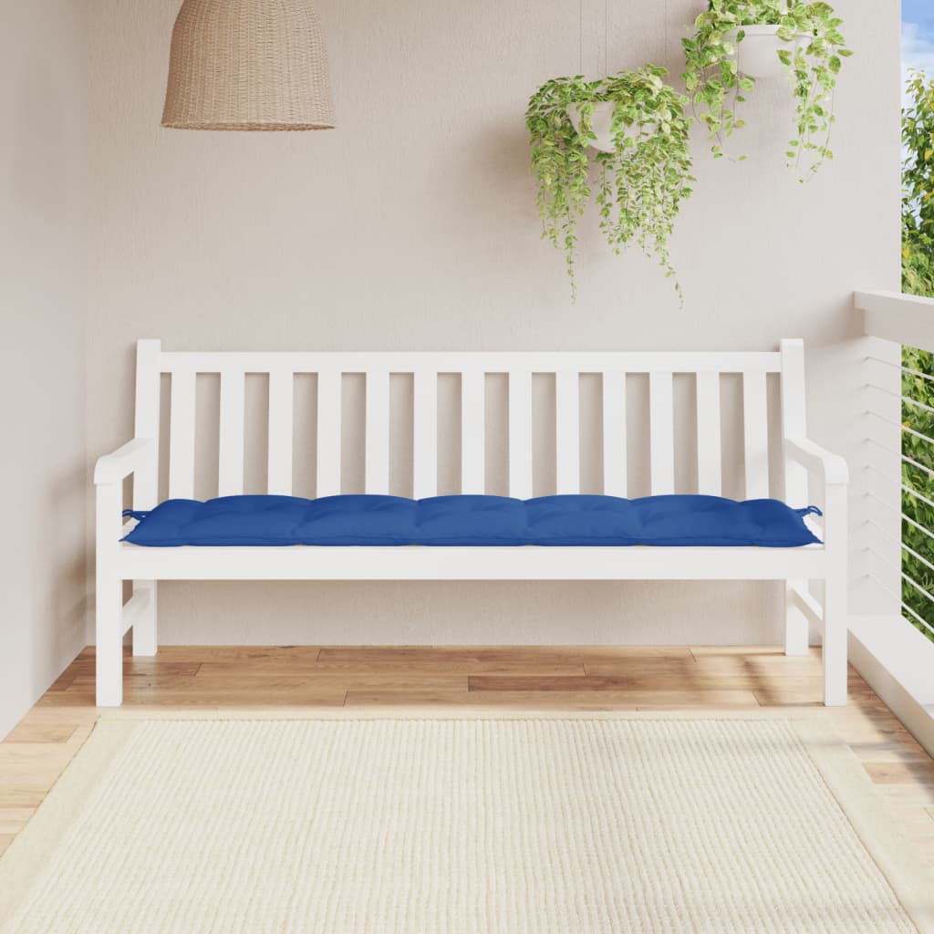 vidaXL Garden Bench Cushion Royal Blue 70.9x19.7x2.8 Oxford Fabric