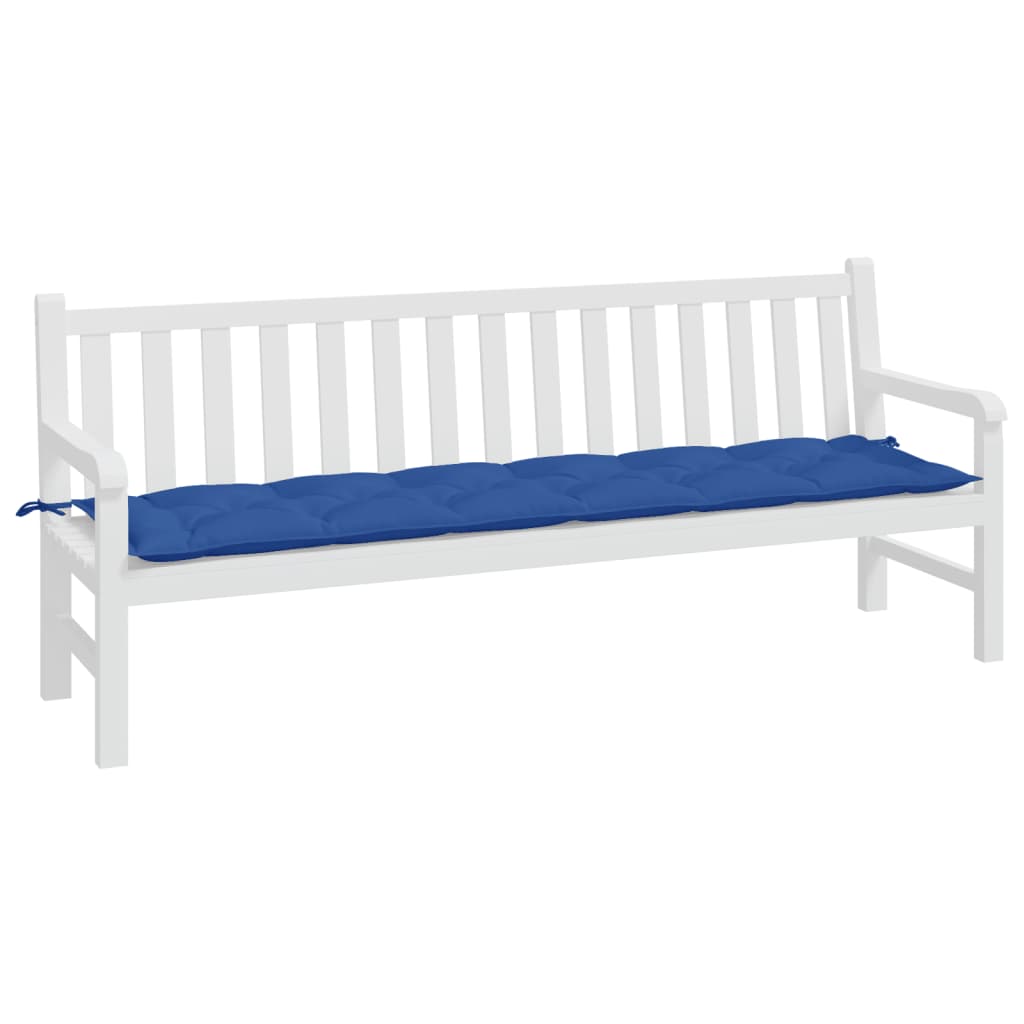 vidaXL Garden Bench Cushion Royal Blue 78.7x19.7x2.8 Oxford Fabric