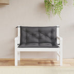 Vidaxl Garden Bench Cushions 2Pcs Anthracite 39.4X19.7X2.8 Oxford Fabric