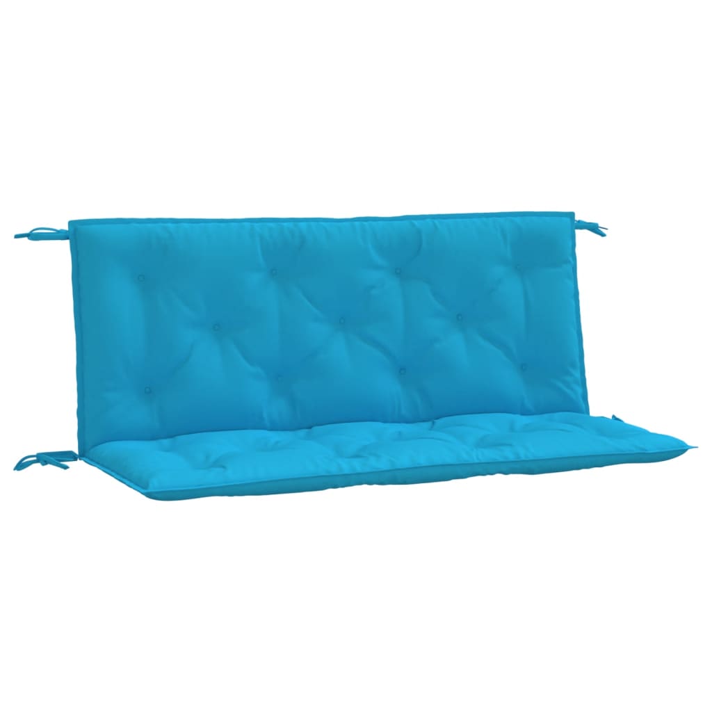 vidaXL Garden Bench Cushions 2 pcs Light Blue 47.2x19.7x2.8 Oxford Fabric