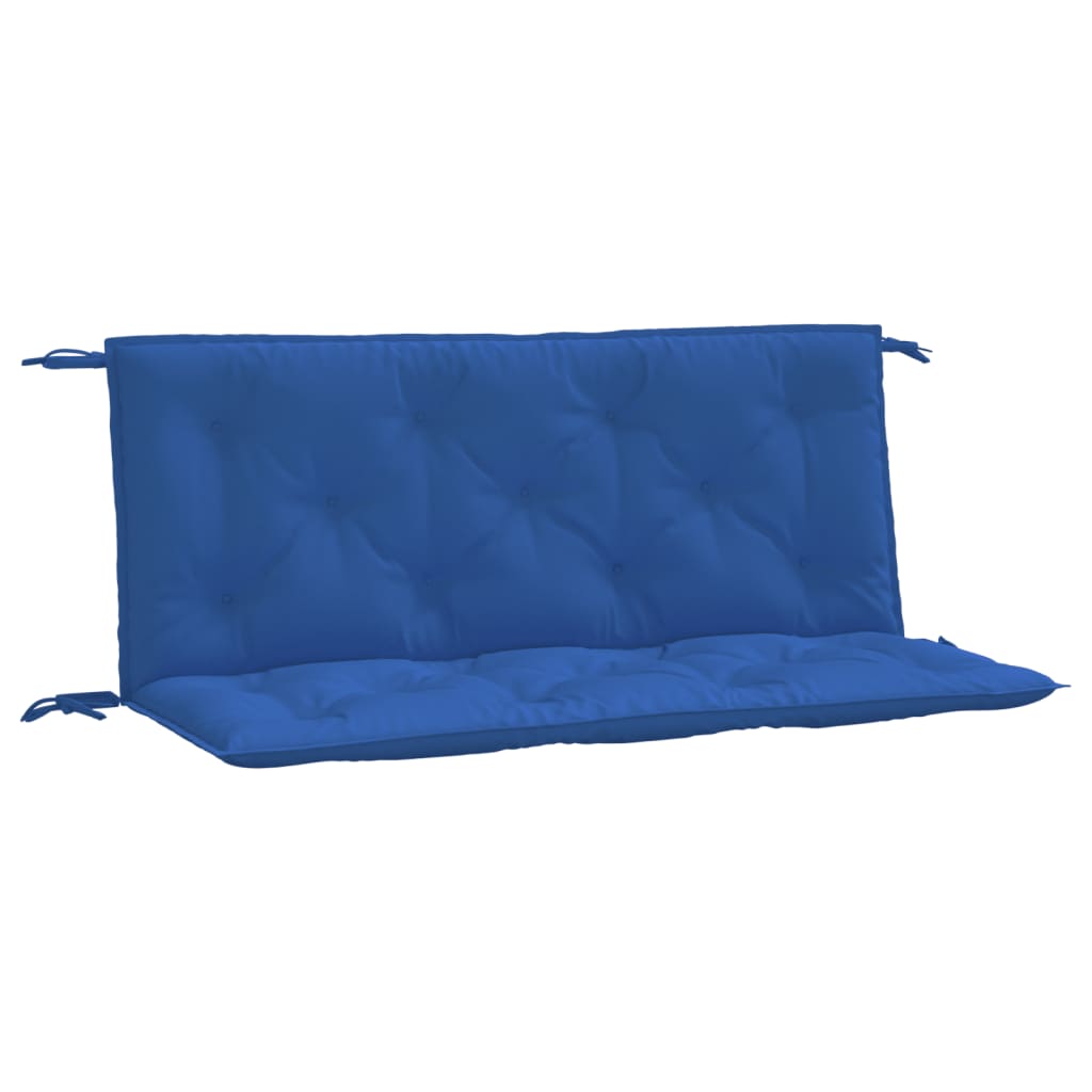vidaXL Garden Bench Cushions 2 pcs Blue 47.2x19.7x2.8 Oxford Fabric