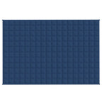 vidaXL Weighted Blanket Blue 53.1''x78.7'' 22 lb Fabric