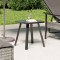 vidaXL Patio Table Anthracite 13.4x13.4x15 Steel