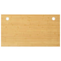 vidaXL Desk Top 43.3x23.6x1 Bamboo