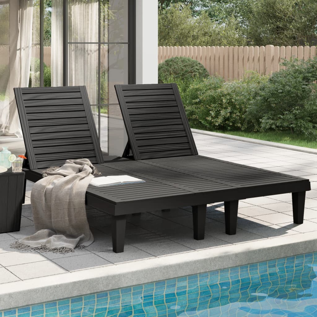 vidaXL Double Sun Lounger - Thumbnail 3