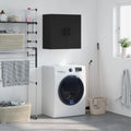 vidaXL Wall Cabinet Black 60x31x60 cm Engineered Wood