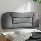 Vidaxl Light Gray Headboard Cushion 39.4" - Breathable Polyester Upholstered Pillow, Wall Mountable And Led Compatible