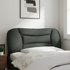 Vidaxl Dark Gray Hanging Headboard Cushion 39.4" – Upholstered Pillow With Pp Fiber Filling, Breathable Fabric And Versatile Wall-Mount Design For Bedroom Comfort