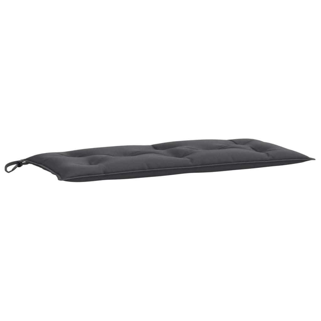 vidaXL Garden Bench Cushion Melange Anthracite 39.4x19.7x2.8 Fabric