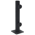 vidaXL Parasol Base for 1.3/1.3/1.5 Pole Matt Black Steel