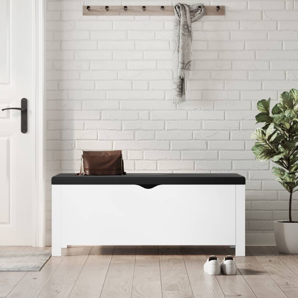 vidaXL Storage Box with Cushion - Thumbnail 4