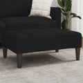 vidaXL Footstool Black 30.3x21.7x12.2 Fabric