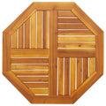 vidaXL Table Top 27.6x27.6x0.8 Octagonal Solid Wood Acacia