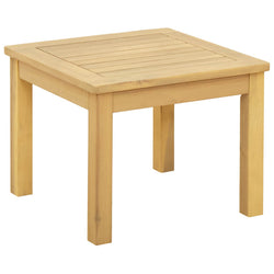 vidaXL Coffee Table Light Acacia 17.72 x 17.72 x 14.17 in