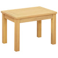 vidaXL Coffee Table Light Acacia 19.69 x 13.78 x 14.17 in