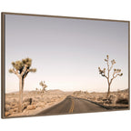 Driving Joshua Tree No. 3 by Alicia Bock Framed Canvas Wall Art Print