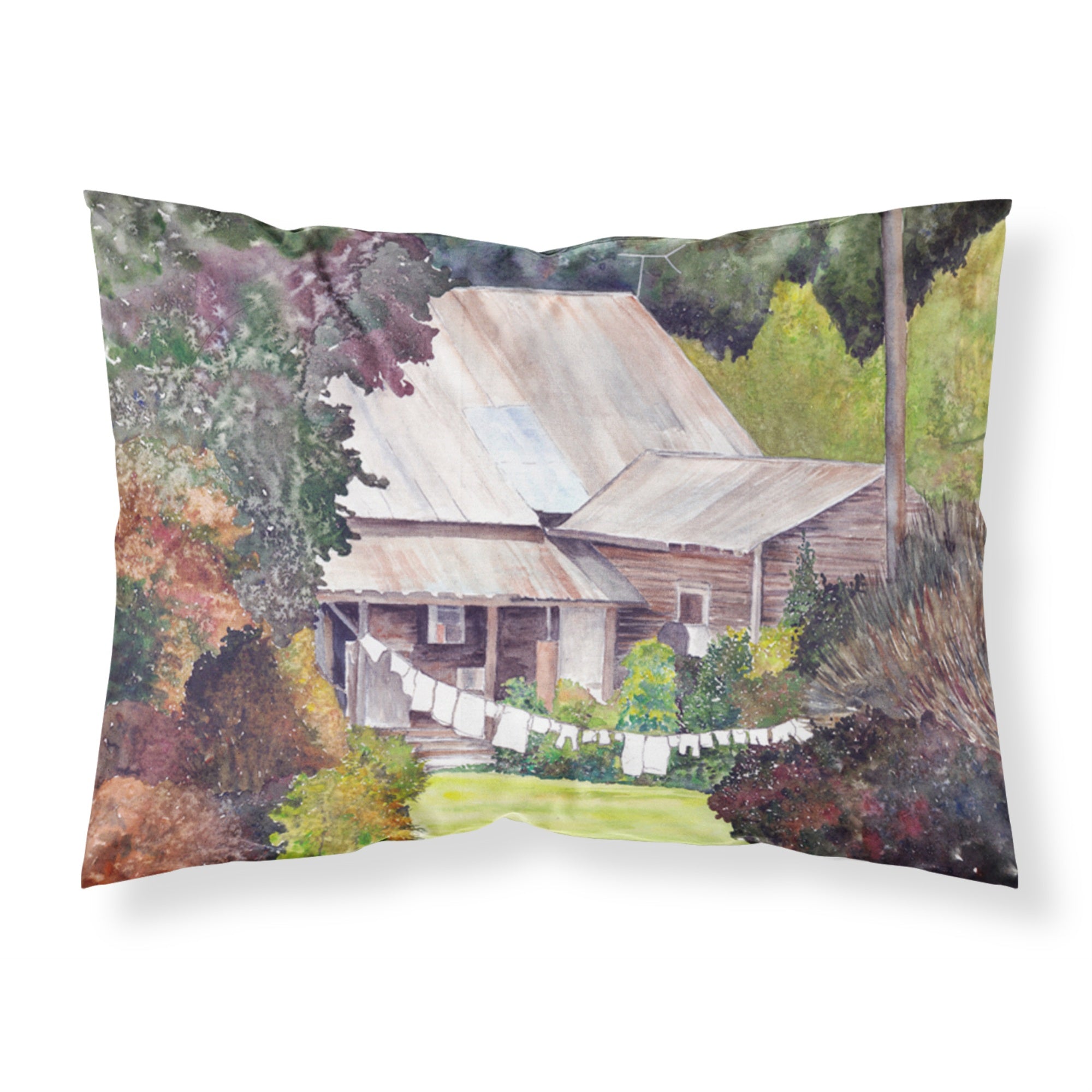 'Caroline'S Treasures 8741Pillowcase Wash Day Moisture Wicking Fabric Standard Pillowcase, Large, Multicolor'