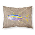 'Caroline'S Treasures 8771Pillowcase Fish-Tuna Moisture Wicking Fabric Standard Pillowcase, Large, Multicolor'