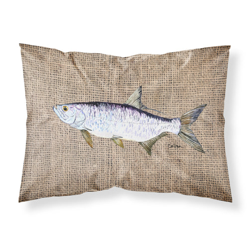 'Caroline'S Treasures 8774Pillowcase Fish-Tarpon Moisture Wicking Fabric Standard Pillowcase, Large, Multicolor'