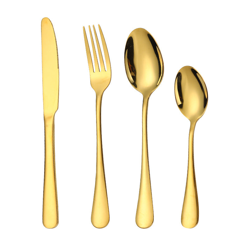 CasaFoyer 24 pcs Stainless Steel Tableware Set with Box