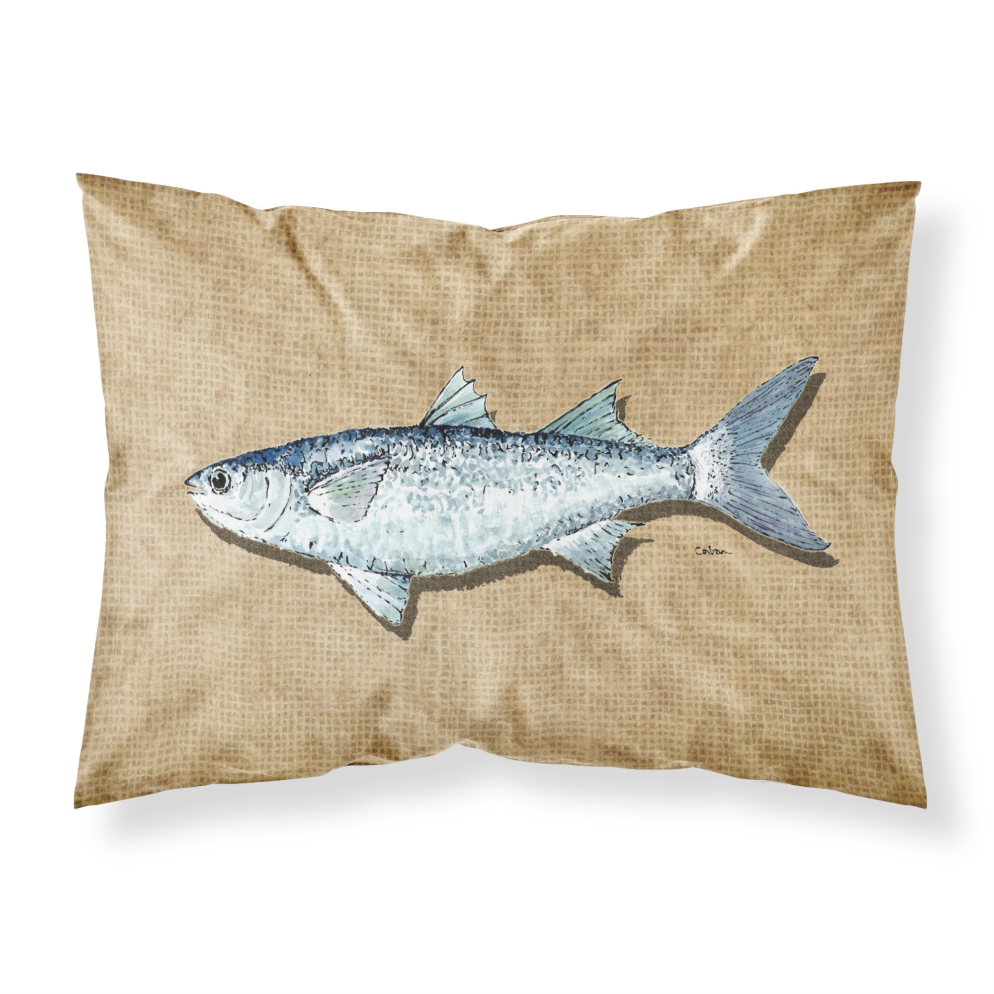 'Caroline'S Treasures 8805Pillowcase Mullet Moisture Wicking Fabric Standard Pillowcase, Large, Multicolor'