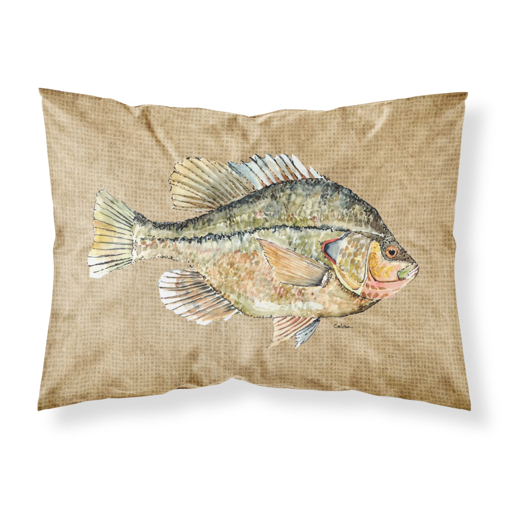 'Caroline'S Treasures 8808Pillowcase Croppie Moisture Wicking Fabric Standard Pillowcase, Large, Multicolor'