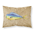 'Caroline'S Treasures 8810Pillowcase Dolphin Mahi Moisture Wicking Fabric Standard Pillowcase, Large, Multicolor'