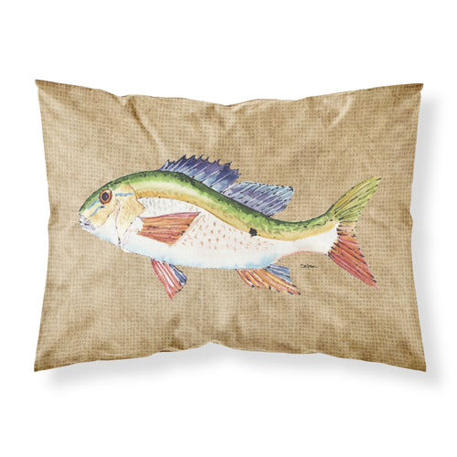 'Caroline'S Treasures 8816Pillowcase Rainbow Trout Moisture Wicking Fabric Standard Pillowcase, Large, Multicolor'