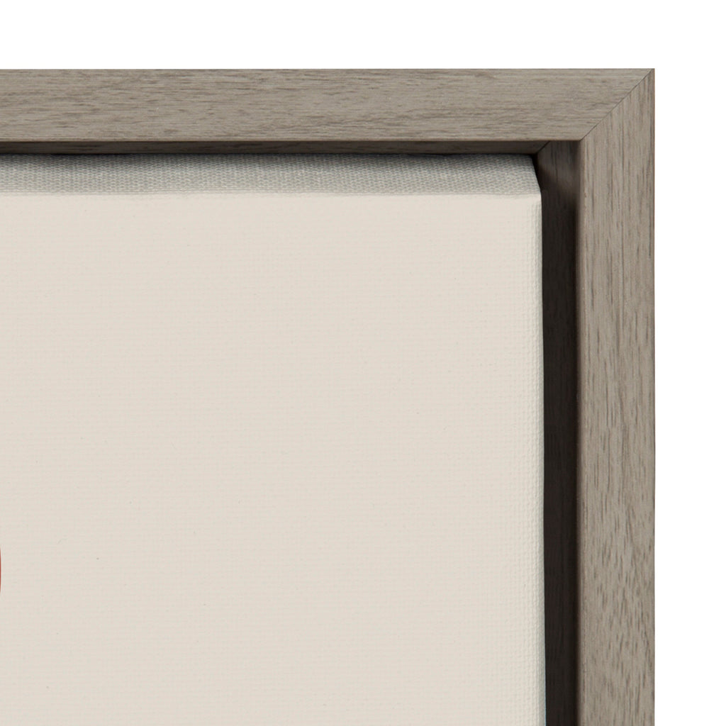Sylvie Mid Century Modern Mountains Blue Framed Canvas Set by Rachel Lee of My Dream Wall