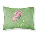 'Caroline'S Treasures 8853Pillowcase Gerber Daisy Pink Moisture Wicking Fabric Standard Pillowcase, Large, Multicolor'