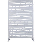 Outdoor & Indoor Privacy Screen Metal Privacy Screen