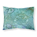 'Caroline'S Treasures '' Abstract Crabs And Oysters'' Printed, Polyester Envelope Closure Pillowcase, Standard, Multicolor'